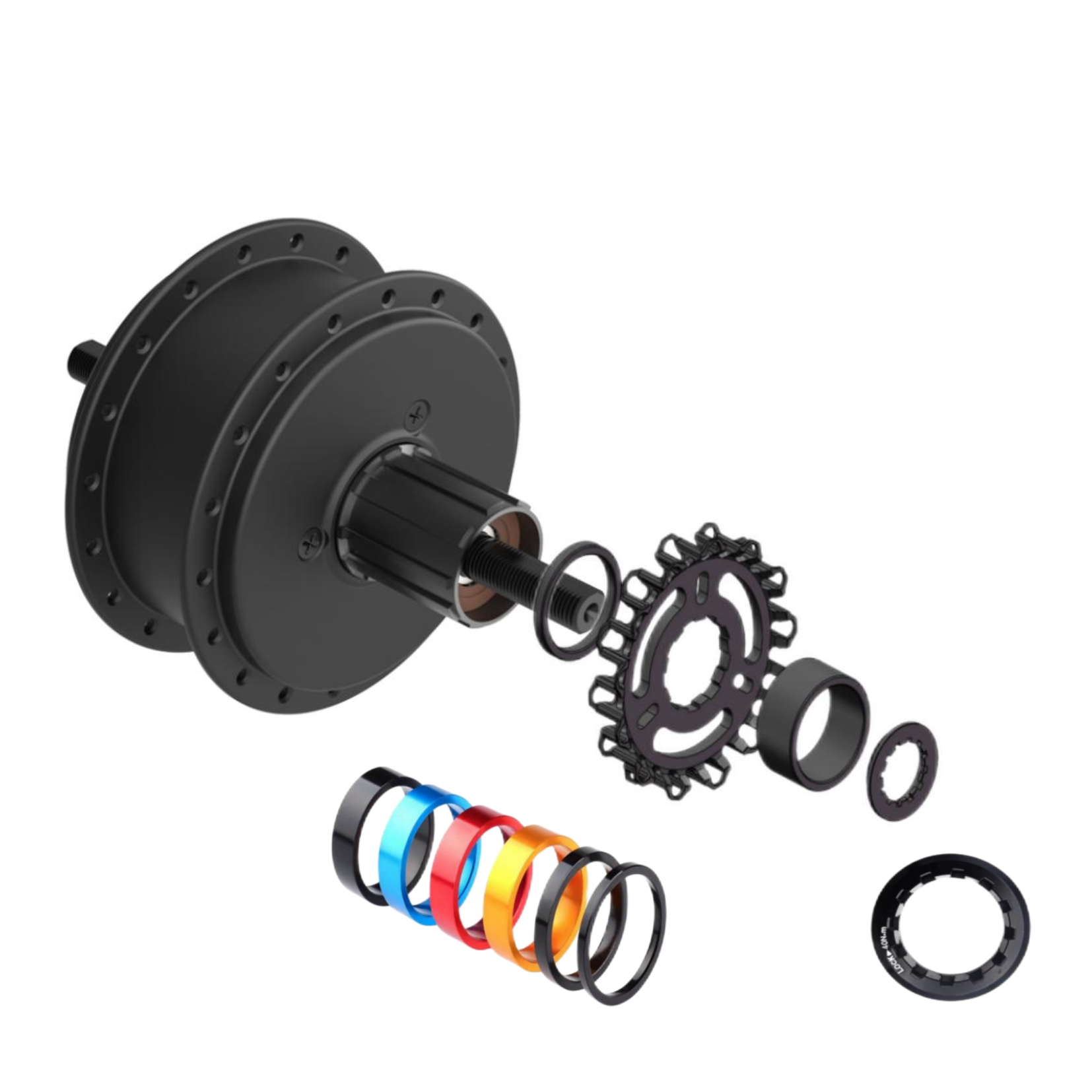 Lock nut + Adjusting washer